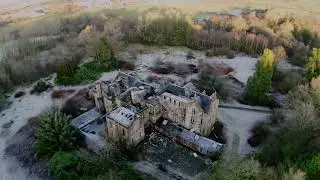 £400k mansion left for nature to take over - Drone Shots
