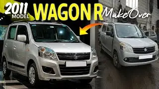 Watch How a 14 Years Old Maruti Wagon R Gets Full Restoration at ACN Motors 😱✨