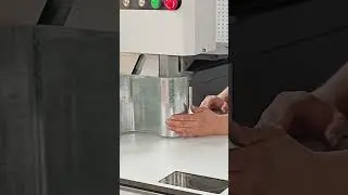 BWZ-A Channel letter bending machine process the 180mm galvanized plate with 0.8mm thickness