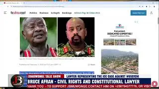 US PRESIDENT TRUMP ON UGANDAN PRESIDENT WHY M7 SHOULD GO TO ICC