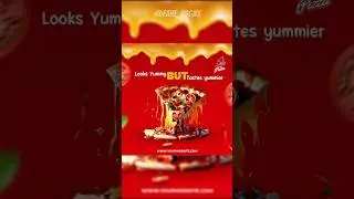 Pizza Poster Design in 60 Seconds! 🍕🎨 | Creative Pizza Art 🍕🖌️ | Short Video | faheemdesigners