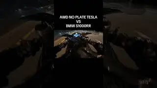AWD TESLA VS BMW S1000RR (FILMED IN MEXICO)