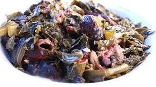 Crock-Pot Collard Greens and Ham Hocks | I Heart Recipes
