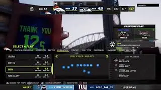 Madden 22 PS5 CFM Broncos Vs Seahawks