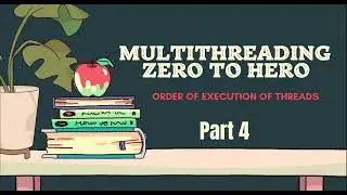 Multithreading Complete Tutorial - Order of Thread's Execution  #Part-4