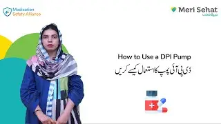 How to Use Metered Dose Inhaler | Medication Safety Alliance | Hira Javed