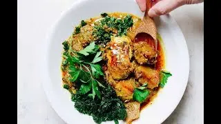 Keto Instant Pot Pumpkin Chicken Curry (Coconut milk, Paleo, Whole30, Low carb)