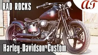 Harley-Davidson SPRINGER Custom: RAD ROCKS * A&T Design