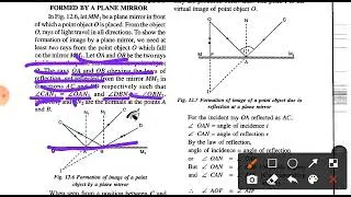 Class 9 physics reflection of light on plane surface part 1