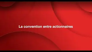 Convention entre actionnaires