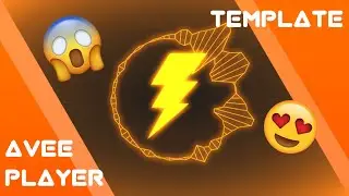 Avee player template (Neon) | by Trap Cover