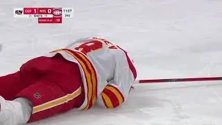 Chris Tanev Leaves Game After Blocking Shot #Request