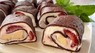 Слишком ВКУСНО, слишком ПРОСТО! 10 минут и ДЕСЕРТ готов! Без духовки!