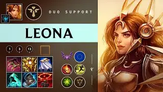 Leona Support vs Nami - EUW Master Patch 26.03