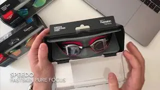 Очки Для Плавания Speedo Pure Focus Mirror - Обзор и распаковка