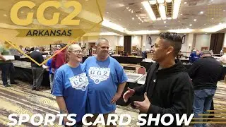 ARKANSAS SPORTS CARD SHOW VLOG | JACKIE ROBINSON | RARE CHARIZARD| WWE PRIZM | KEN GRIFFEY JR.🔥