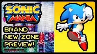 SONIC MANIA - BRAND NEW Zone Preview Image! #BlueLake? #Olympus? #Sonic2