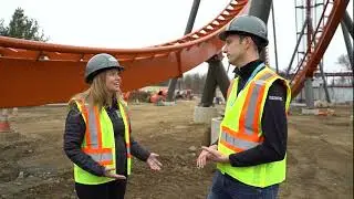 🏭 MENACING MINUTE: A special visit from Elizabeth Ringas, American Coaster Enthusiasts President.