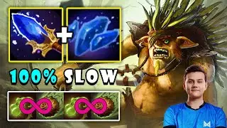 New Carry Bristleback Builds Scepter+Shard = Unlimited Q by iLTW | Guides Gameplay - Dota 2 7.29