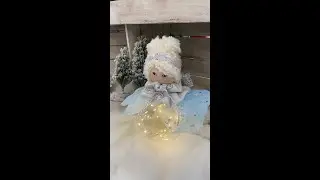Un angioletto che brilla di luce e creatività 👼✨ – Tutorial passo passo