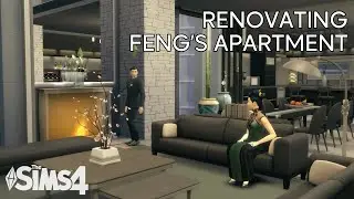 Renovating Feng’s Apartment | Renovation Series pt2 | The Sims 4 Speed Build