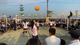 Chung kết nữ Hội Làng Liên Trì 2025. Xe Điện Phát Tài Vs Kingkong