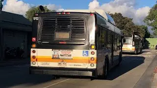 TheBus Honolulu Bus' 912 New Flyer DE40LFR Route 40 Honolulu, Ala Moana Center
