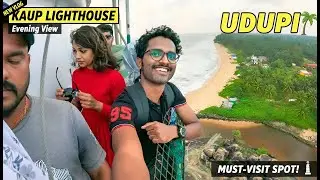 Climbing the Kaup Lighthouse! | Incredible Udupi View 🌅