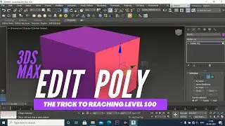 #3DS MAX EDIT POLY || WHAT IS EDIT POLY OR EDITABLE POLY??|| WHAT THE USE OF EDIT POLY FULL TUTORIAL