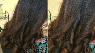 Roottouch and caramel lowlights in ends