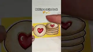 Heart Jam Cookies 🤤❤️🍪 #ytshorts #pastry #drawing #cookies