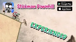 Stickman Downhill. All Experienced levels walk-through.