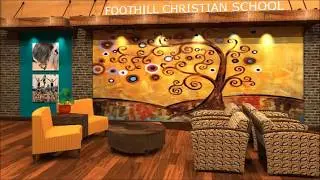 Foothill Christian School Gym Lobby Design Concept