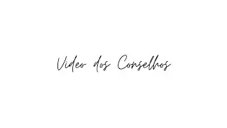 V&iacute;deo Finalistas Med UMinho 19/25 - Conselhos