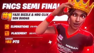 1ST in FNCS HEATS 🏆 w/ Clix & Bugha