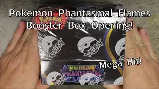 Phantasmal Flames Booster Box Opening #pokemon #unboxing