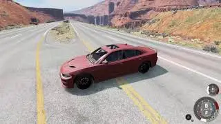 Dodge Hellcat's crazy driver is carrying firewood on his car