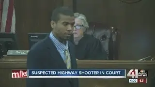 Suspected highway shooter Mohammed Whitaker in court