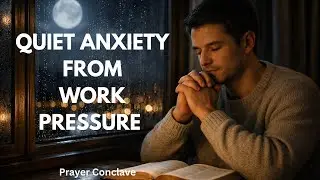 Morning prayer to silence anxiety about  work and pressure
