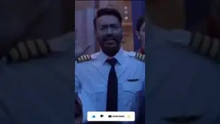 @CarryMinati scene in Runway 34 Movie #ajaydevgan #carryminati #runway