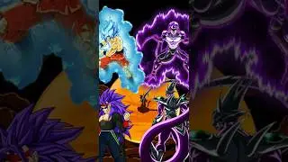 Goku & bardock vs frieza & king cold #anime #dragonballs #shortvideo #youtubeshorts