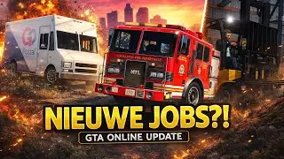 Ik testte de NIEUWE JOBS in GTA Online (brandweer is INSANE) 🚒🔥