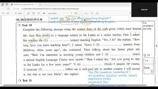 Grammar questions