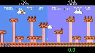 Niftski (4:54.798) vs RTA Rules TAS (4:54.265) Comparison