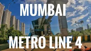 Mumbai metro line 4 - Wadala to kasarvadavali - 1st August 2020