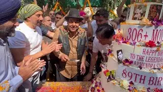 Dharmendra ने बेटे Sunny Deol, Bobby Deol संग मनाया अपना 89th Birthday, Fans के साथ मनाया जश्न
