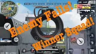 Winner Squad, Shootout Funny Gameplay Rules of Survival Enemy Fail!