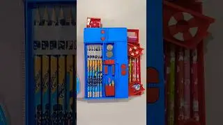 Amazing jumbo pencil box with calculator, pencil sharpener #pencilbox #schoolsupplies #stationery