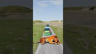 Vehicles vs Animals | BeamNG Drive ||
