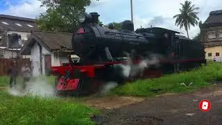 දැනටත් සේවයෙහි යෙදෙන වාෂ්ප දුම්රිය එන්ජිම - Steam Locomotive In Srilanka